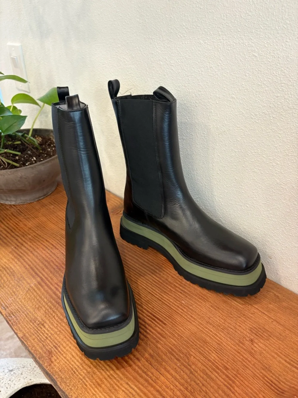 PALOMA BARCELO Cloe Tyson colorblock boot